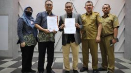 Pj Bupati Bandung Barat berkomitmen untuk mengejar kesertaan BPJS Kesehatan 95 % (Foto: Istimewa)