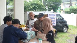 Operasi Pasar Murah kerja sama Pemkab Garut dengan Perum Bulog, bertempat di Kantor Metrologi Disperindag ESDM Kabupaten Garut, Jalan Terusan Pahlawan, Kecamatan Tarogong Kidul, Kabupaten Garut, Rabu (21/02/2024) (Foto: Istimewa)