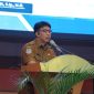 
Kepala Bapenda Kabupaten Bandung, Erwan Kusuma Hermawan memberikan sambutan pada acara Sosialisasi SPPT PBB P2, di Grand Sunshine Soreang, Senin (4/3/2024).(Foto: disominfo)