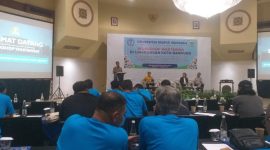 
Workshop bagi para wartawan Kota Bandung berlangsung di hotel Mercury Convention Center Ancol, Jakarta, dari Jum'at hingga Sabtu (1-3 Maret 2024). (Foto: diki/dara)
