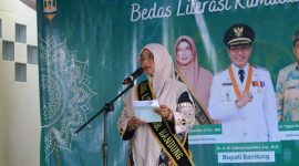 Bunda Literasi Kabupaten Bandung. Hj. Emma Dety (Foto: diskominfo)
