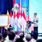 Presiden Jokowi membuka Kongres XXIII PGRI, di Hotel Grand Sahid Jaya, Jakarta, Sabtu (02/03/2024). (Foto: BPMI Setpres)
