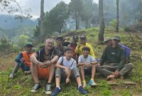 Senada Digital pada saat syuting videoklip album lagu Superkids Bukit Terbang - Anti Bully. (Dok. Istimewa)