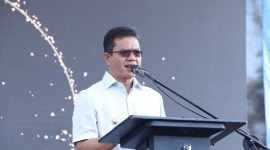 
Bupati Bandung, Dadang Supriatna menghadiri Hari Bakti Dokter Indonesia (HBDI) ke-116 Tingkat Kabupaten Bandung di RSUD Otto Iskandar Dinata, Soreang Kabupaten Bandung, Minggu (28/7/2024).(Foto: diskominfo)


