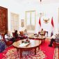 Presiden Jokowi menerima kunjungan delegasi World Bank di Istana Merdeka Jakarta, pada Kamis (25/07/2024). (Foto: BPMI Setpres)
