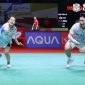 
Rinov Rivaldy/Pitha Haningtyas Mentari saat berlaga di Orleans Masters 2024. (Foto: PBSI)
