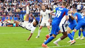 
Jude Bellingham mencetak gol salto dimasa injury time (Foto: ist/SkySports)

