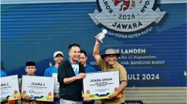 Hewan ternak dari Kabupaten Garut mengikuti Kontes Ternak Jabar Tahun 2024, berlangsung di The Landen, Jalan Maribaya, Kecamatan Lembang, Kabupaten Bandung Barat, Kamis-Jumat (25-26/7/2024) (Foto: Istimewa)