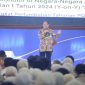 

Menteri Dalam Negeri Tito Karnavian memberikan sambuatan pada Pembekalan calon wisudawan IPDN Tahun Akademik 2023/2024 di Kampus IPDN Jatinangor Sumedang, Jumat (26/7/2024).(Foto: kemendagri)