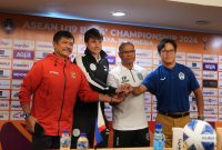 
Tim Nasional U-19 Indonesia memulai petualangan mereka di turnamen ASEAN U-19 Boys Championship 2024,  melawan Filipina di Stadion Gelora Bung Tomo, Surabaya, Rabu (17/7/2024). (Foto: PSSI)

