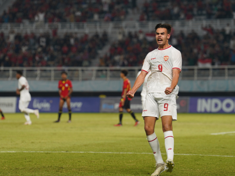 
Penyerang Timnas Indonesia U19, Jens Raven (Foto: PSSI)
