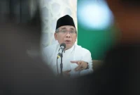Ketua Umum PBNU, KH Yahya Cholil Staquf atau Gus Yahya. (Foto: NU Online/Suwitno)
