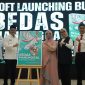 Bupati Bandung Dadang Supriatna meluncurkan sebuah karya monumental yakni sebuah buku berjudul 'Bedas Manunggal, Studi Kajian Al-Quran'. (Foto: diskominfo)
