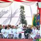 
Upacara Hari Jadi Ke-79 Provinsi Jawa Barat Tahun 2024 di Lapangan Gasibu, Kota Bandung, Senin (19/8/2024).(Foto: Biro Adpim Jabar)

