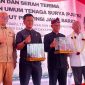 Peresmian Pemasangan Penerangan Jalan Umum Tenaga Surya (PJUTS) di Desa Kandangmukti, Kecamatan Leles, Kabupaten Garut, Kamis (8/8/2024)(Foto: Istimewa)