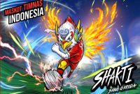 Sakti, maskot baru Tim Nasional sepakbola Indonesia(Foto: PSSI)

