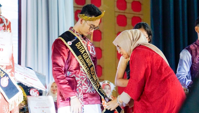 Ananda Hierofani Ahmad, Duta GenRe Kabupaten Garut yang mewakili Jawa Barat Raih Prestasi Nasional di Adujaknas 2024 di Kabupaten Badung, Bali, pada Jumat (20/9/2024)(Foto: Istimewa)