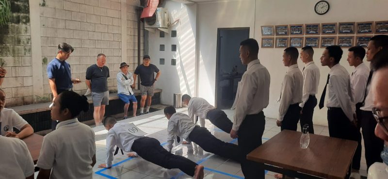 Para peserta pemagangan saat melakukan tes (Foto: Istimewa)