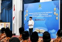 
Penjabat Gubernur Jawa Barat melepas kafilah MTQ Provinsi Jawa Barat ke MTQ XXX Tingkat Nasional, Rabu (4/9/2024). (Foto: biro adpim jabar)