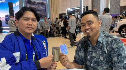 Di GIIAS Tangerang 2024, Moxa mencatatkan 3.572 pengguna baru, 178% dari target atau
meningkat 99% dibandingkan di GIIAS Tangerang 2023 (Foto: Istimewa)