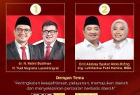 KPU Kabupaten Garut akan menggelar debat publik pertama bagi pasangan calon Bupati dan Wakil Bupati Garut pada Rabu 23 Oktober 2024 (Foto: Istimewa)
