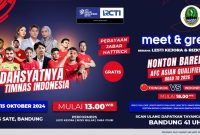 
Dahsyatnya Timnas Indonesia Hadir di Bandung (Foto: RCTI)

