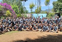 
Lembaga Pemasyarakatan Kelas IIA Banceuy Bandung menggelar peningkatan Fisik, Mental dan Disiplin (FMD) di Teras Danoe Camping Site Pangalengan, Kabupaten Bandung, Jawa Barat, Rabu (16/10/2024).(Foto: Ist)

