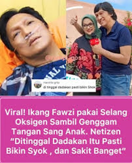 
Media sosial ramai membahas video Ikang Fawzi yang terbaring di sebuah ranjang rumah sakit. (Foto: Ist)
