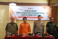 Badan Penanggulangan Bencana Daerah (BPBD) Kabupaten Bandung menggelar penyusunan dokumen Rencana Penanggulangan Kedaruratan Bencana (RPKB) 2024, di Kampung Pago, Kecamatan Pasirjambu Kamis (7/11/2024). (Foto: maji/dara) 

