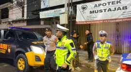 Polres Garut Gelar Patroli Gabungan Skala Besar untuk Ciptakan Situasi Kondusif di wilayah hukum Polres Garut, Sabtu malam (16/11/2024)(Foto: Istimewa)