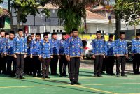 Lapas Garut Peringati Hari Bela Negara ke-76, bertempat di halaman Lapas Garut, Jalan Hasan Arif, Kecamatan Banyuresmi, Kabupaten Garut, Kamis (19/12/2024)(Foto: Istimewa)