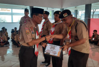 -Monev Program Pembinaan Kepramukaan, Pembentukan karakter Warga Binaan di Lapas Kelas IIA Garut, Jalan KH.Hasan Arif, Kecamatan Banyuresmi, Kabupaten Garut, Kamis (5/12/2024)(Foto: Ist)
