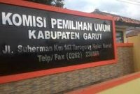 Kantor KPU Garut di Jalan Suherman, Kecamatan Tarogong Kaler, Kabupaten Garut. (foto:ist)