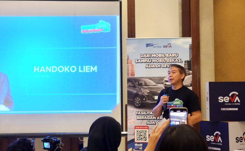 Chief Executive Officer (CEO) SEVA, Handoko Liem, menyampaikan optimis penjualan mobil dan kebutuhan pembiayaan dana tunai meningkat pada bulan Ramadan dan menjelang Lebaran (Foto: Istimewa)