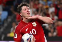 
Gol semata wayang Indonesia dicetak Ole Romeny berkat assist Marselino Ferdinan.(Foto: Ist)

