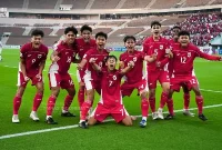 
Pemain Timnas Indonesia U-17 Muhamad Zahaby Gholy melakukan selebrasi bersama Evandra Florasta usai mencetak gol ke gawang Yaman pada laga penyisihan Grup C di Stadion Prince Abdullah Al Faisal Sports City, Jeddah, Arab Saudi, 7 April 2025. (Foto: Dok. PSSI)