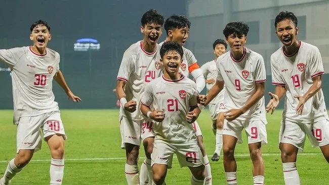 
Timnas Indonesia U-17 kalahkan Afghanistan 2-0 di Piala Asia U-17 2025. (Foto: Arsip PSSI)
