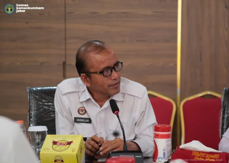 
Kepala Kantor Kanwil KemenHAM Jawa Barat, Hasbullah  Fudail (Foto: jabarkemenkum)