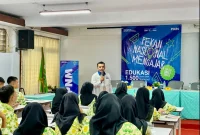 PNM ajak siswa SMK berwirausaha lewat Pekan Nasional Mengajar (Foto: Istimewa)
