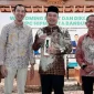 Ketua BPC HIPMI Kota Bandung Ibrahim Imaduddin Islam bersama Wakil Wali Kota Bandung Erwin dan Ketua DPRD Kota Bandung Asep Mulyana saat menghadiri Welcoming Event dan Diklatcab BPC HIPMI Kota Bandung di Pendopo Kota Bandung, Jalan Dalemkaum, Kota Bandung, Minggu (29/6/2025)(Foto: Istimewa)