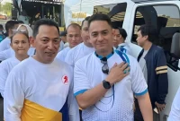 Aditya Yusma bersama Kapolri dan PJU Mabes Polri meriahkan CFD dalam rangkaian HUT Bhayangkara ke-79. (Dok. Istimewa)