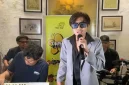 Kenneth Trevi saat Intimate Concert dan Launching album lagu Tak Runtuh. (Dok. Istimewa)