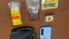  Sejumlah barang bukti yang di sita polisi dari tersangka MHAR (22).