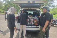 Rokok ilegal hasil sitaan Bea Cukai dari wilayah Ngamprah (Foto: Istimewa)