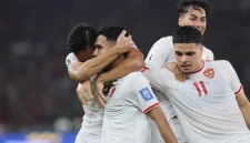 
Marselino Ferdinan mencetak gol keduanya untuk membawa Timnas Indonesia unggul 2-0 atas Timnas Arab Saudi (Foto: Ist)

