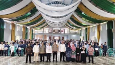 Dinas Pendidikan Kabupaten Sukabumi  menggelar Pekan Keterampilan dan Seni Pendidikan Agama Islam atau Pentas PAI 2025, di Pondok Pesantren (Ponpes) Darussyifa Al-Fithroh, Kecamatan Cisaat, Kabupaten Sukabumi beberapa waktu lalu. (Foto: dian/dara
